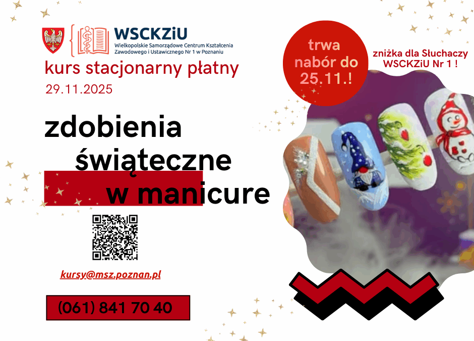 KURS STACJONARNY – WARSZTATY ZDOBIEŃ ŚWIĄTECZNYCH
