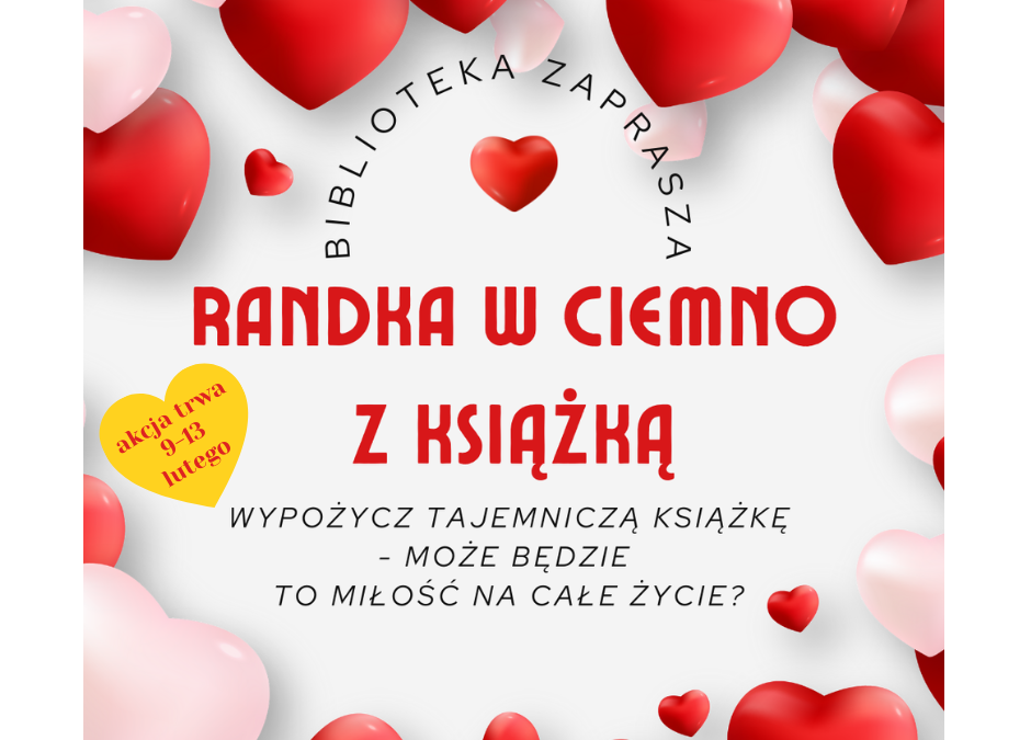 💘📚 Randka w Ciemno z Książką 📚💘