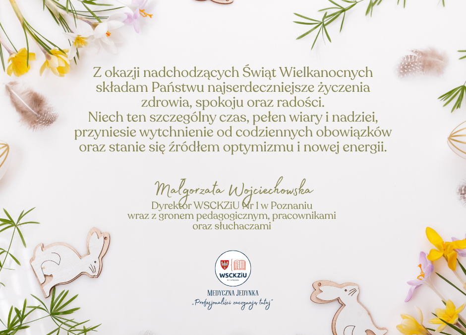 ŻYCZENIA WIELKANOC 2026