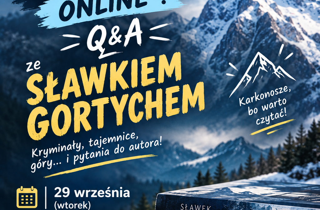 🔥 KRYMINAŁY, TAJEMNICE I… PYTANIA DO AUTORA! 🔥